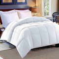 Elle Microfiber Feather Down White Comforter, Light Warmth, Full/Queen EL035312